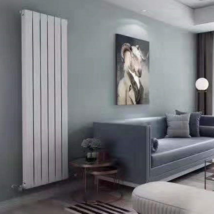 铜铝复合散热器客厅安装效果